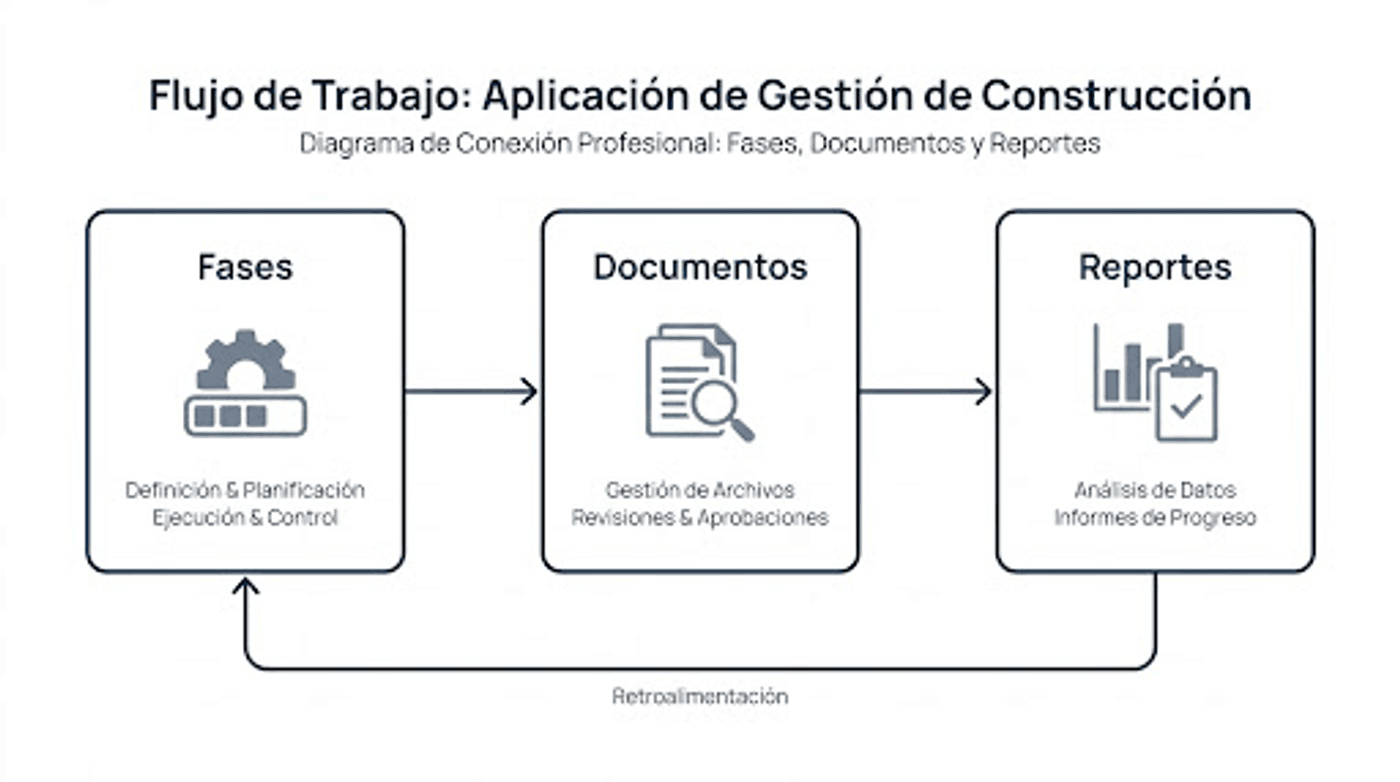 Diagrama de proceso de gestión de obra bajo estándares PMI — SCAR Ingeniería